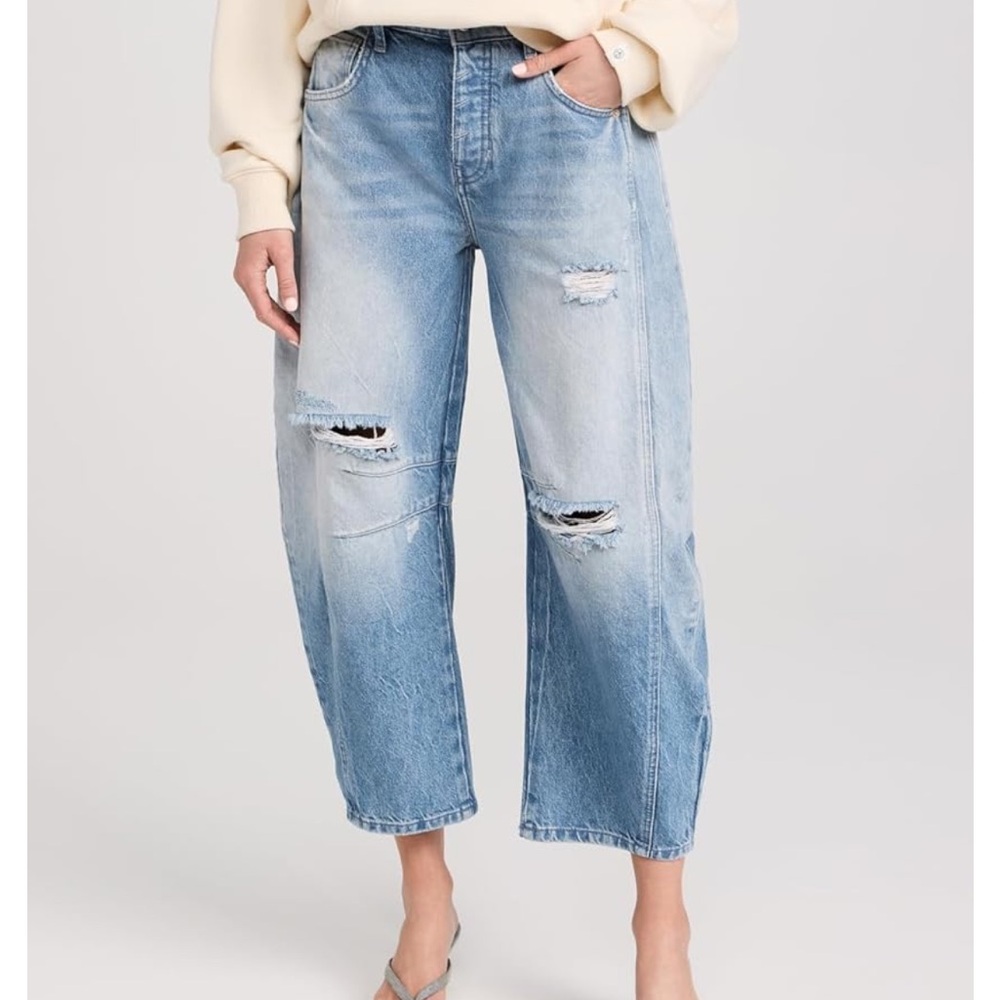 Free People Good Luck Barrel in Barnyard Blue
